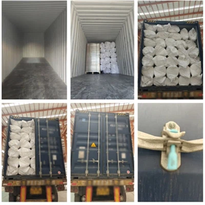 Topower Koreaの顧客は25トン320kg/m3セラミックファイバーボードを注文します。難治性の順序が移動しています。