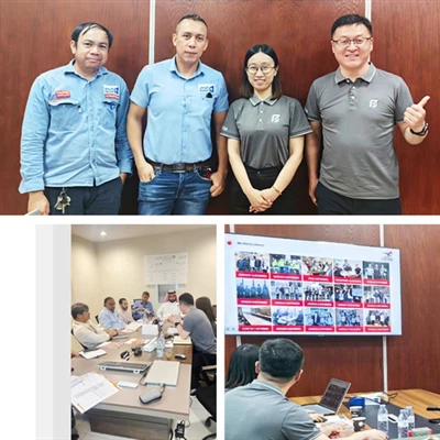 トッカー耐火訪問サウジアラビアの耐火産業の顧客