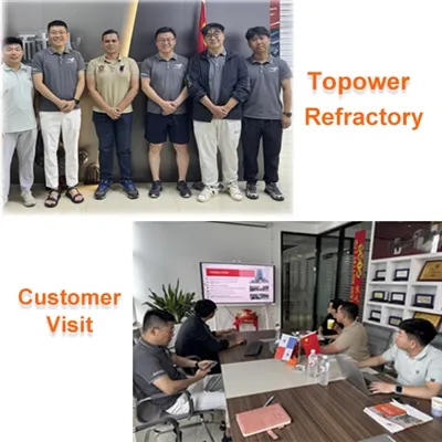 トローダー耐火性受信パナマの顧客は、ハイウィア炉のためにシリコンカーバイドキャスト可能な鋳造可能