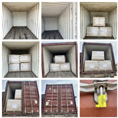 インドネシアの顧客はガラス炉用の20トンの溶融シリカレンガを注文し、出荷に成功しました!